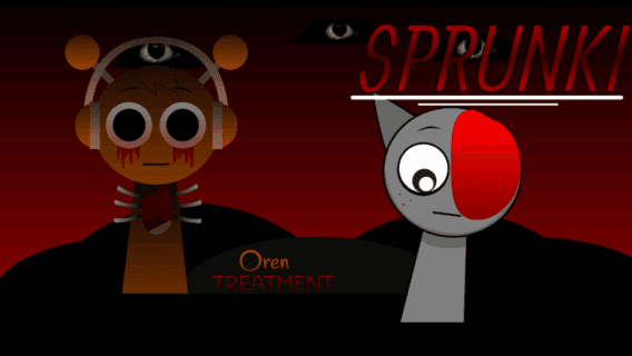 Sprunki Oren Treatment Gameplay